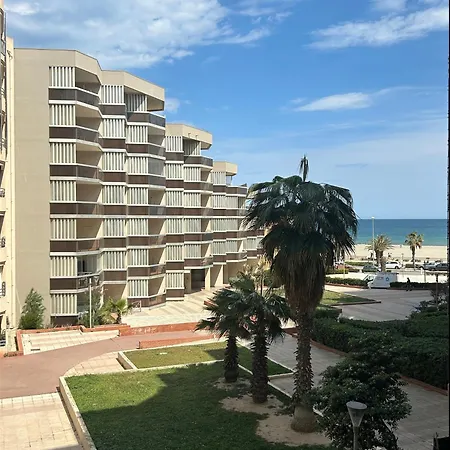 Apartment L'oiseau Bleu - Vue Montagne, 100m De La Canet-en-Roussillon